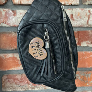 Przypinka w kształcie serca Podlaska Laska, pamiątka gadżet pin z podlasia, rękodzieło podlasie